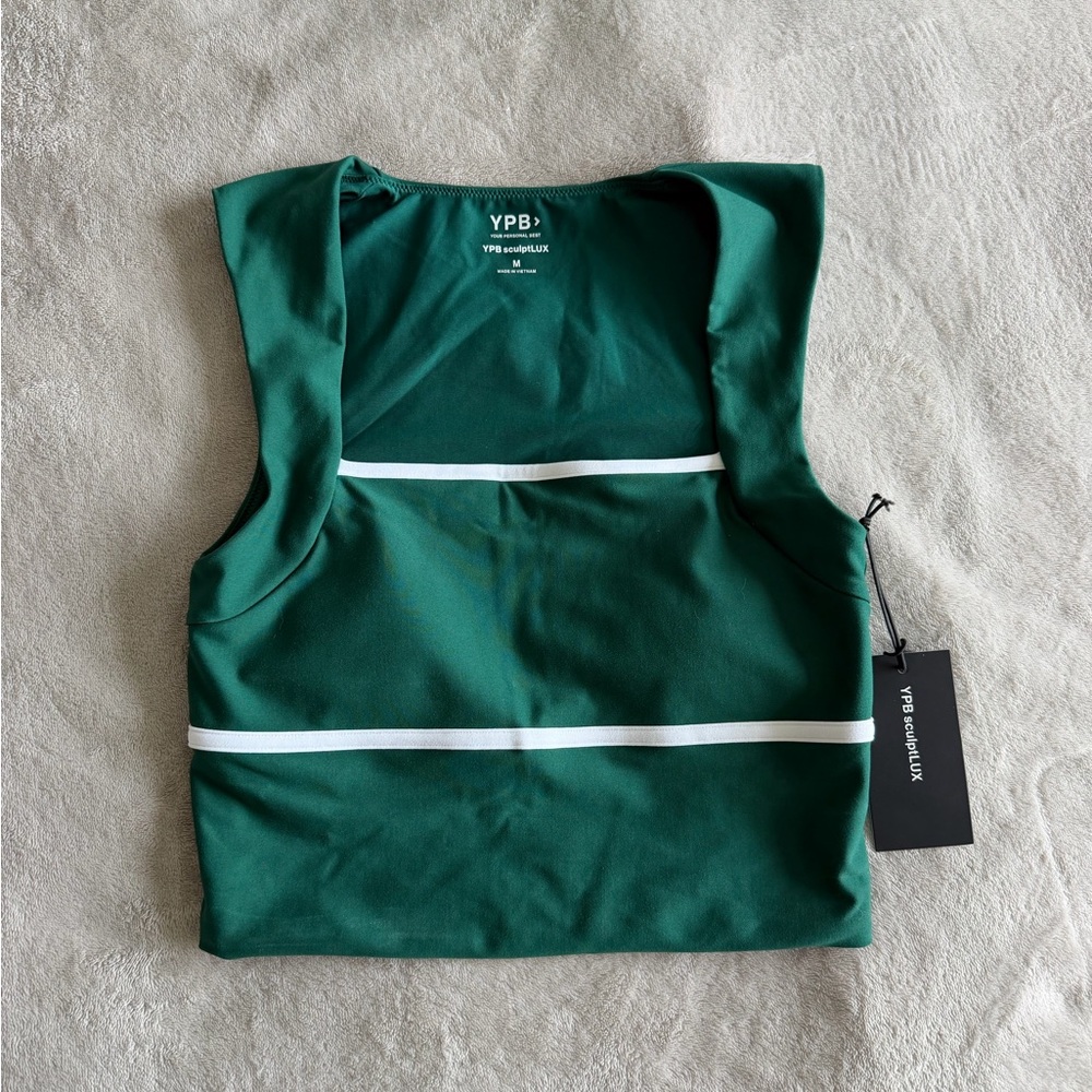 YPB Women's Emerald Green Tank Top